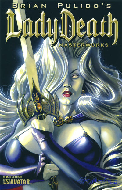 Cover for Brian Pulido's Lady Death: Masterworks (Avatar Press, 2007 series) 