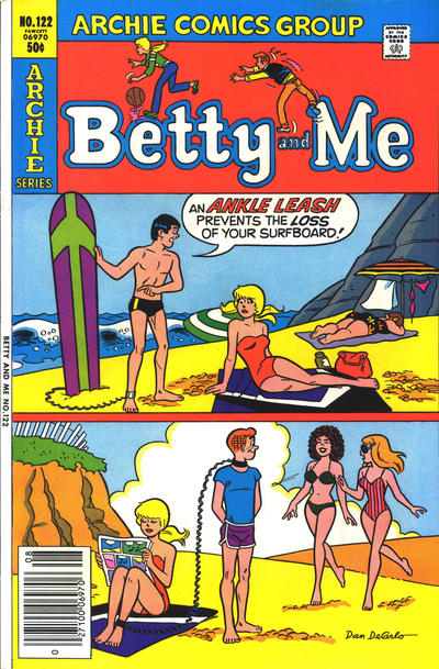 Cover for Betty and Me (Archie, 1965 series) #122