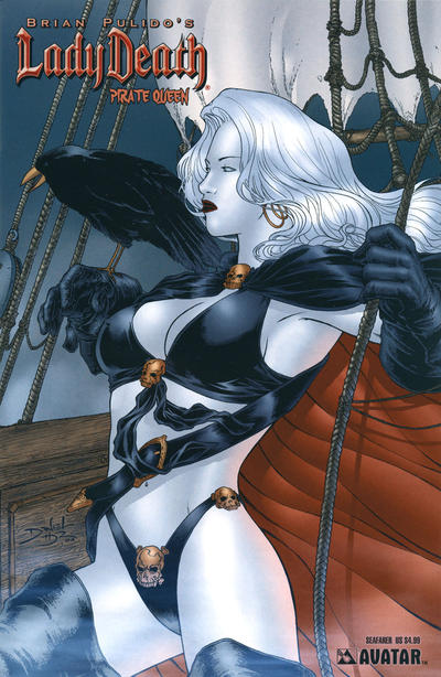Cover for Brian Pulido's Lady Death: Pirate Queen (Avatar Press, 2007 series) [Seafarer]
