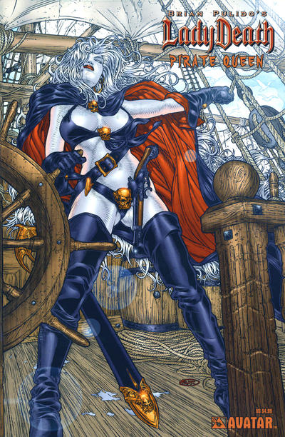 Cover for Brian Pulido's Lady Death: Pirate Queen (Avatar Press, 2007 series) 