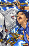 Cover Thumbnail for Lady Death vs Pandora (2007 series) #1 [Jewel]