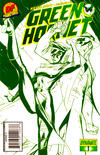 Cover Thumbnail for Green Hornet (2010 series) #1 [J. Scott Campbell DF Exclusive "cool green"]
