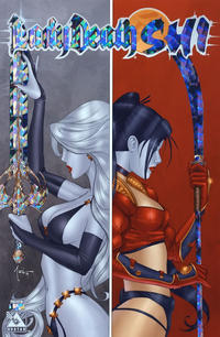 Cover for Lady Death / Shi Preview (Avatar Press, 2006 series) [Prism Foil]