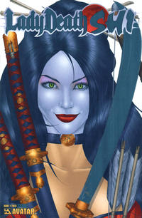 Cover Thumbnail for Lady Death / Shi (Avatar Press, 2007 series) #1 [Platinum Foil]