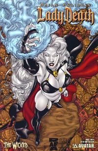Cover Thumbnail for Lady Death: The Wicked (Avatar Press, 2005 series) #1 [Deity]