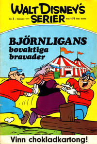 Cover Thumbnail for Walt Disney's serier (Hemmets Journal, 1962 series) #2/1971 - Björnligans bovaktiga bravader