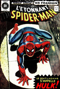 Cover Thumbnail for L'Étonnant Spider-Man (Editions Héritage, 1969 series) #21