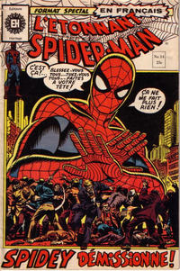 Cover Thumbnail for L'Étonnant Spider-Man (Editions Héritage, 1969 series) #14