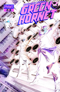 Cover Thumbnail for Green Hornet (Dynamite Entertainment, 2010 series) #8 [Negative Art Retailer Incentive - Alex Ross]