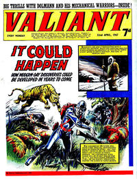 Cover Thumbnail for Valiant (IPC, 1964 series) #22 April 1967