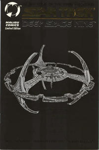 Cover Thumbnail for Star Trek: Deep Space Nine (Malibu, 1993 series) #1 [Black Foil Cover Variant]
