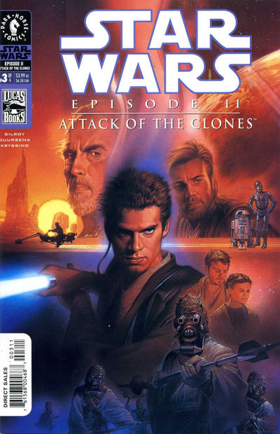 Cover for Star Wars: Episode II - Attack of the Clones (Dark Horse, 2002 series) #3