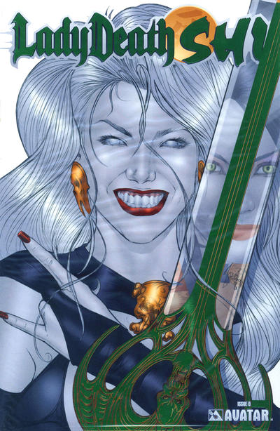 Cover for Lady Death / Shi (Avatar Press, 2007 series) #0 [Emerald Green Foil]