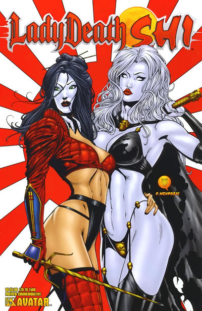 Cover for Lady Death / Shi Preview (Avatar Press, 2006 series) [Commemorative]