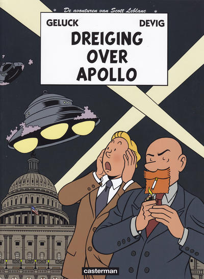 Cover for De avonturen van Scott Leblanc (Casterman, 2010 series) #2 - Dreiging over Apollo