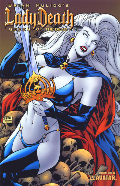 Cover for Brian Pulido's Lady Death: Queen of the Dead (Avatar Press, 2007 series) [Premium]