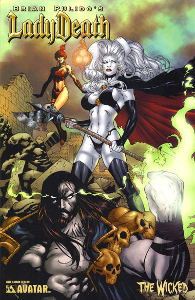 Cover for Lady Death: The Wicked (Avatar Press, 2005 series) #1 [Adrian]