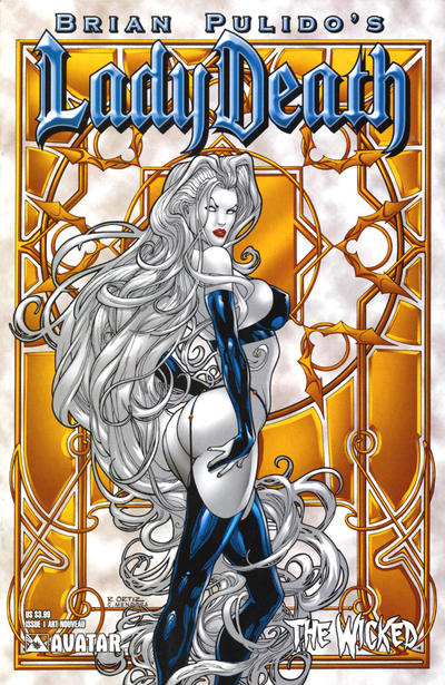 Cover for Lady Death: The Wicked (Avatar Press, 2005 series) #1 [Art Nouveau]