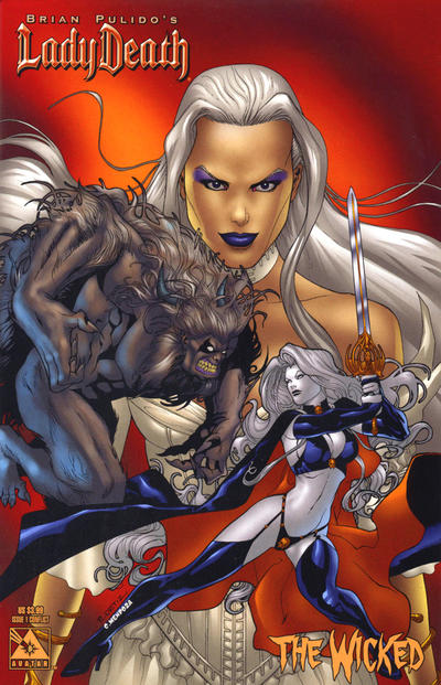 Cover for Lady Death: The Wicked (Avatar Press, 2005 series) #1 [Conflict]