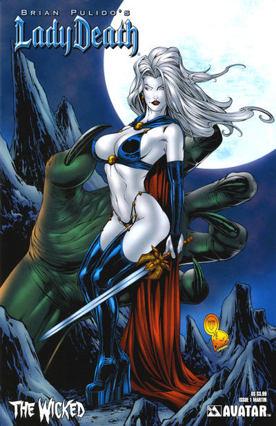 Cover for Lady Death: The Wicked (Avatar Press, 2005 series) #1 [Martin]