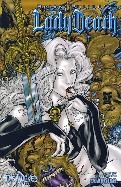Cover for Lady Death: The Wicked (Avatar Press, 2005 series) #1 [Tasty]
