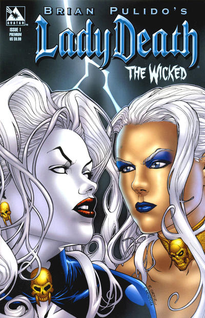 Cover for Lady Death: The Wicked (Avatar Press, 2005 series) #1 [Premium]