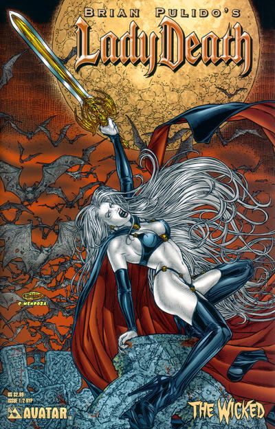 Cover for Lady Death: The Wicked (Avatar Press, 2005 series) #1/2 [Ryp]