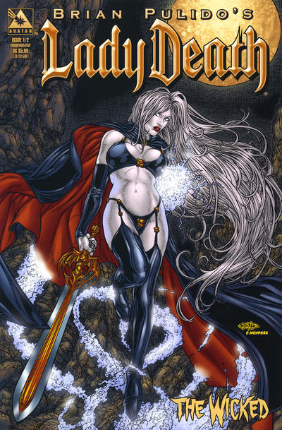 Cover for Lady Death: The Wicked (Avatar Press, 2005 series) #1/2 [Commemorative]
