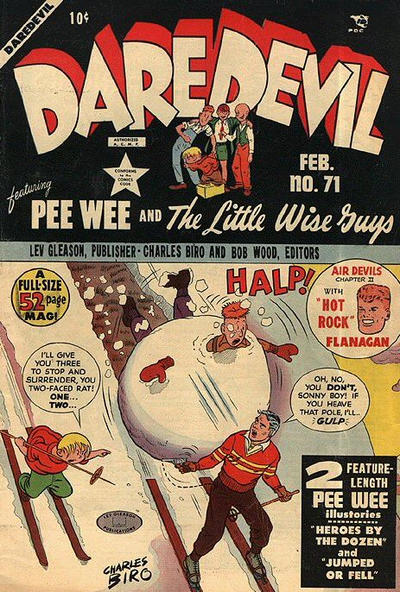 Cover for Daredevil Comics (Lev Gleason, 1941 series) #71