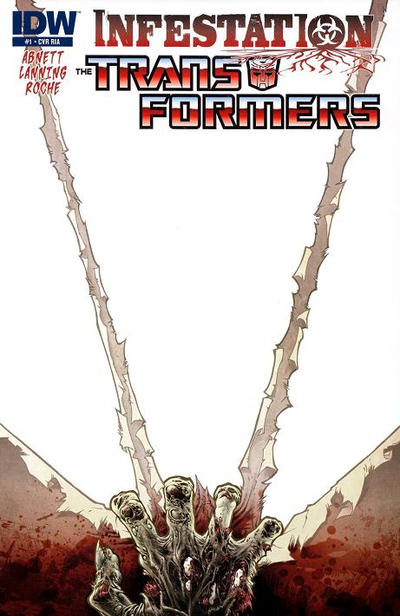 Cover for The Transformers: Infestation (IDW, 2011 series) #1 [Cover RI A]