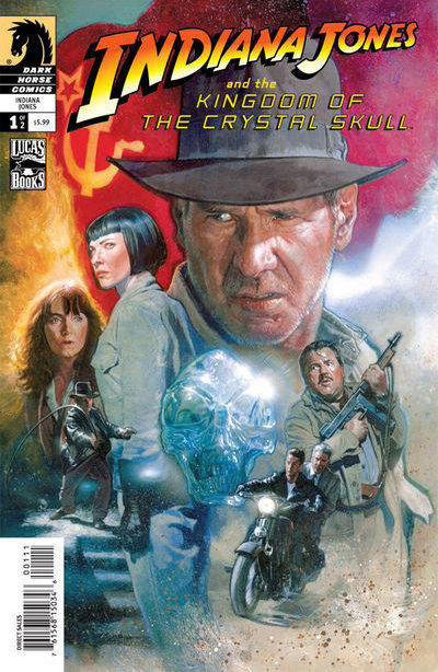 Cover for Indiana Jones and the Kingdom of the Crystal Skull (Dark Horse, 2008 series) #1 [Painted]