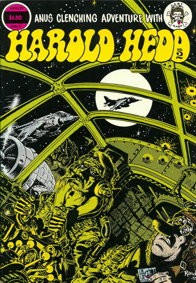 Cover for Harold Hedd (Last Gasp, 1973 series) #2 [8th printing - 1.50 USD]