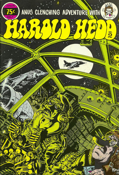 Cover for Harold Hedd (Last Gasp, 1973 series) #2 [2nd printing- 0.75 USD]