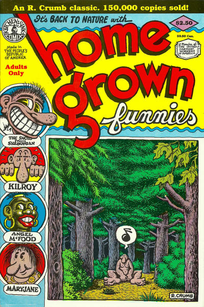 Cover for Home Grown Funnies (Kitchen Sink Press, 1971 series) #1 [2.50 USD 15th print]