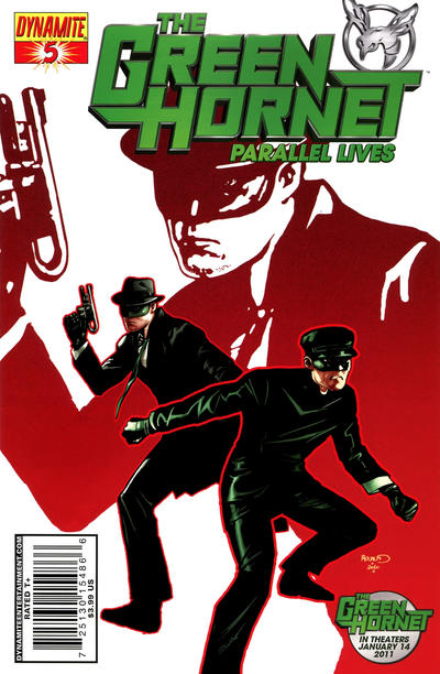 Cover for The Green Hornet: Parallel Lives (Dynamite Entertainment, 2010 series) #5