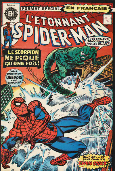 Cover for L'Étonnant Spider-Man (Editions Héritage, 1969 series) #47