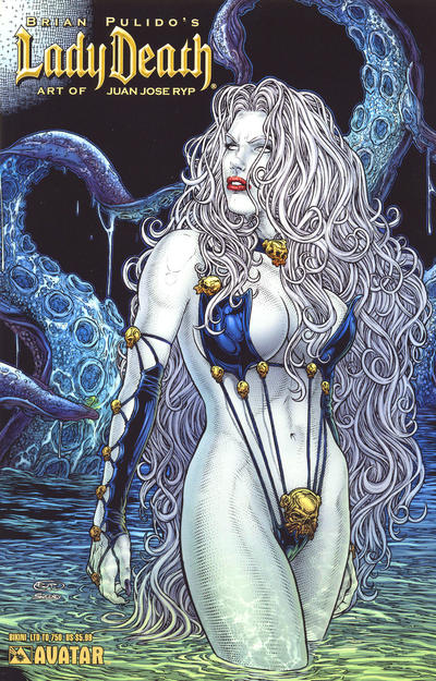 Cover for Brian Pulido's Lady Death: Art of Juan Jose Ryp (Avatar Press, 2007 series) [Bikini]