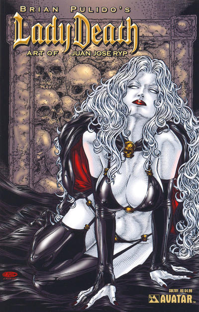 Cover for Brian Pulido's Lady Death: Art of Juan Jose Ryp (Avatar Press, 2007 series) [Sultry]