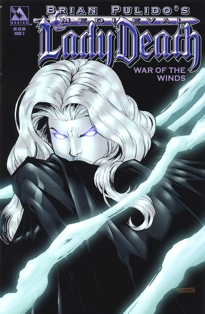 Cover for Brian Pulido's Medieval Lady Death: War of the Winds (Avatar Press, 2006 series) #2