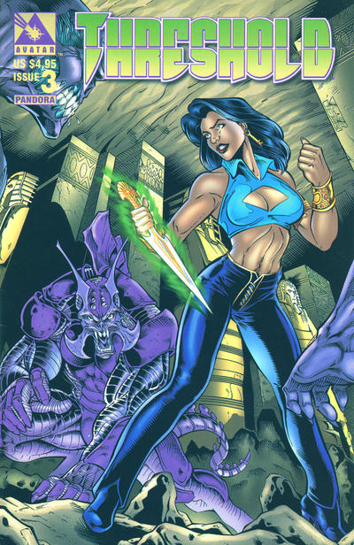 Cover for Threshold (Avatar Press, 1998 series) #3 [Pandora]