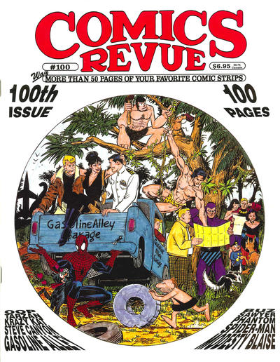 Cover for Comics Revue (Manuscript Press, 1985 series) #100