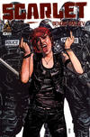 Cover for Scarlet (Marvel, 2010 series) #4 [Uncensored Variant by Alex Maleev]