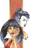 Cover for Vampirella Monthly (Harris Comics, 1997 series) #8 [Tucci]