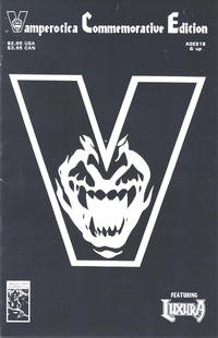 Cover Thumbnail for Vamperotica Commemorative Edition (Brainstorm Comics, 1995 series) [Silver Foil Edition]