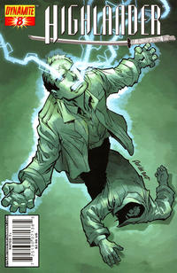 Cover for Highlander (Dynamite Entertainment, 2006 series) #8 [Cover D Pat Lee]