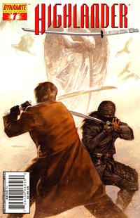 Cover for Highlander (Dynamite Entertainment, 2006 series) #7 [Dave Dorman Cover]