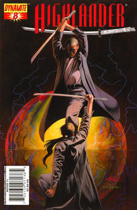 Cover for Highlander (Dynamite Entertainment, 2006 series) #8 [Cover B David Michael Beck]