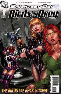 Cover for Birds of Prey (DC, 2010 series) #1 [Third Printing]