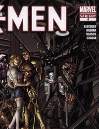 Cover for X-Men (Marvel, 2010 series) #4 [Second Printing]