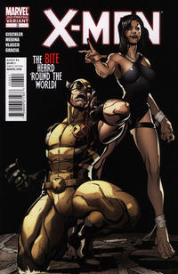 Cover for X-Men (Marvel, 2010 series) #3 [Second Printing]
